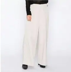 コムサ イズム タグ付き　サイドベルトワイドパンツNo.7