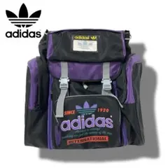 激レア❗️90S adidas アディダス　リュック バッグ ヴィンテージ 大容量