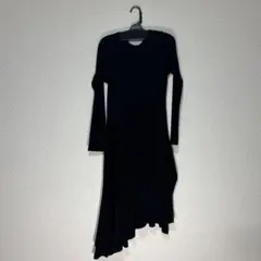 Michiko by Y’sウールギャバ ロングワンピース アシンメトリー未使用