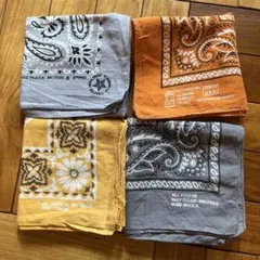 mgm様専用まとめ買い　アメリカ ビンテージ バンダナ
