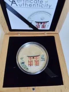 2012 パラオ 5ドル 銀貨 厳島神社 プルーフ 2012 パラオ 5ドル 銀貨 厳島神社 プルーフ - メルカリ