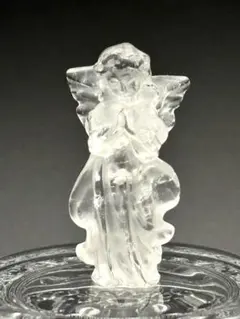 天然石 本水晶 天使 エンジェル 置物 透明感 浄化 お守りのサムネイル