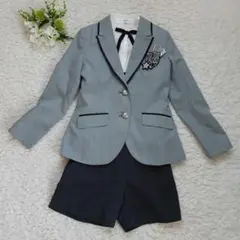 アリサナ 女の子 フォーマルスーツ 卒業式 卒服 5点　サロペット　160