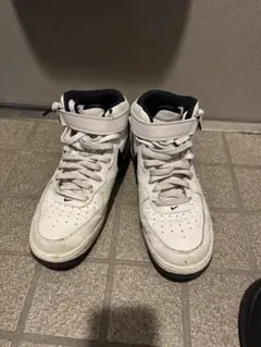 Nike Air ハイカットスニーカー ホワイト/ブラック