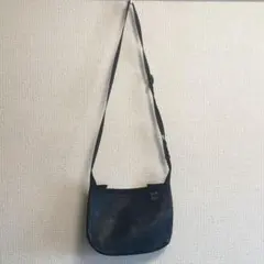 20/80 トゥエンティーエイティー シュリンクレザー ショルダーバッグ 黒