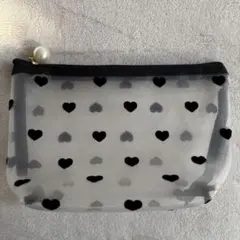 JILL by JILLSTUART ハート柄 メッシュポーチのサムネイル