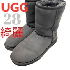 綺麗　アグ　UGG ムートンブーツ グレー　メンズ　28cmのサムネイル