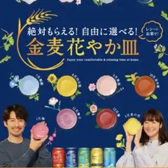 【未開封・全種コンプリート】金麦 花やか皿 12枚セット 日比谷花壇コラボ 未開封・全種コンプリート】金麦 花やか皿 12枚セット 日比谷