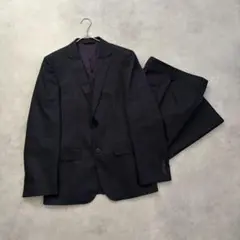 【シルク混】 MAJI スーツ ネイビー セットアップ Y5 AOKI