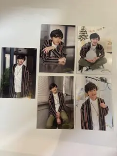 なにわ男子道枝駿佑Xmas party2018クリパ写真５枚セット①