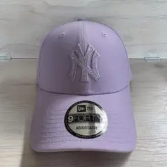 New Era 9FORTY ニューエラ　ラインストーン　キャップ　パープル