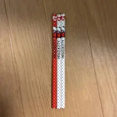 平成　HELLO KITTY 2B鉛筆 3本セット