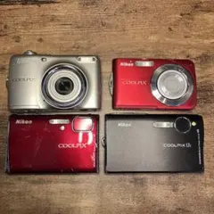 コンパクトデジタルカメラ4台セット【ジャンク品】 - メルカリ