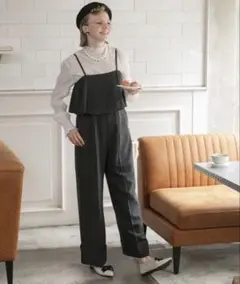 BONLECILL noir フリルビスチェオールインワン　新品　ボンルシール