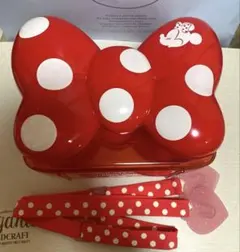 ミニーちゃん　リボン型ポップコーンバケット