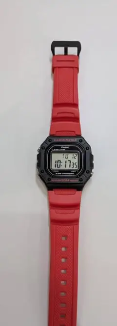 CASIO腕時計　W-218H　チープカシオ