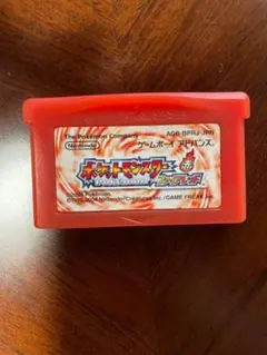 ゲームボーイアドバンス ポケットモンスター ファイアレッド ソフト