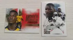 カイセド フテラ サッカーカード 2枚 チェルシー エクアドル トレカ
