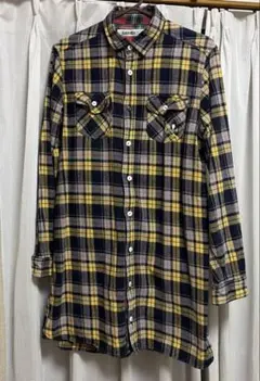 シャツ 長袖 チェック