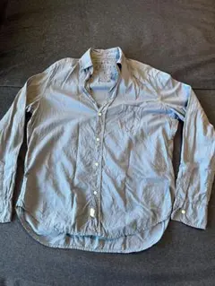 Frank & Eileen 長袖シャツ XXSサイズ　ブルー系