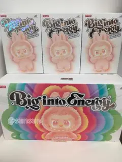 正規品・未開封品 LABUBU Big into Energy 3箱 ラブブ