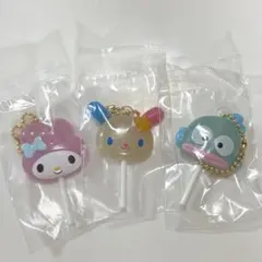 サンリオキャラクターズ カラフルキャンディチャーム　3点セット