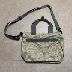 Aigle エーグル　ミニショルダーバッグ　チェック　ベージュのサムネイル