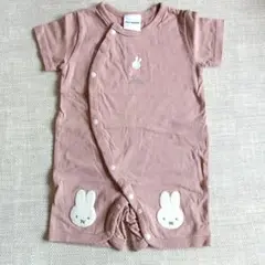 ☆新品未使用☆DickBruna ミッフィー 半袖カバーオール 50-60