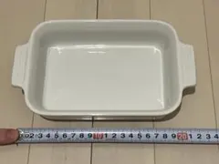 LE CREUSET スクエアディッシュ ホワイトのサムネイル