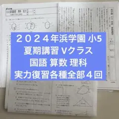 2026年最新】浜学園 小5復習テストの人気アイテム - メルカリ
