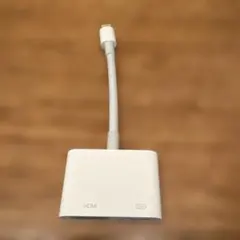 純正　Apple ライトニングケーブル HDMI変換アダプタ