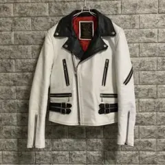 古着 ACDC レディース レザー ダブルライダースジャケット サイズ 32 古着 ACDC レディース レザー ダブルライダースジャケット