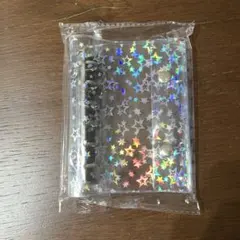 人気星柄⭐︎A7シール帳　クリアバインダー【リフィル付けても最安値！】