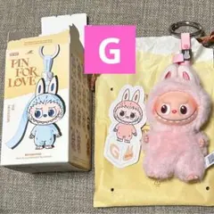 LABUBU ミニラブブ PIN FOR LOVE (A-M)イニシャル【G】