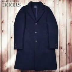 12M508◯ UR DOORS ニット生地 チェスターコート アウター M