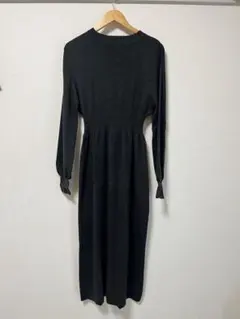 【LOWRYS FARM】ニット ロングワンピース 長袖