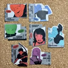 呪術廻戦 ダイカットステッカーコレクション 第1弾 五条悟 虎杖悠仁