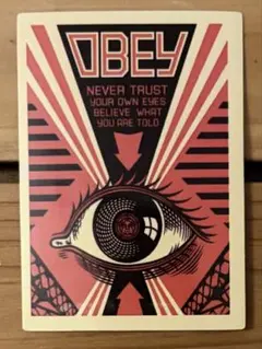 【新品未使用】OBEY ステッカー