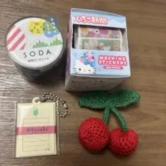 ステッカーとガチャセット