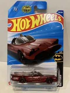 ホットウィール TV SERIES BATMOBILE バットモービル レッド