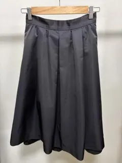 FOXEY NEWYORK タックフレアスカート 膝丈 黒 40*JD430 - メルカリ
