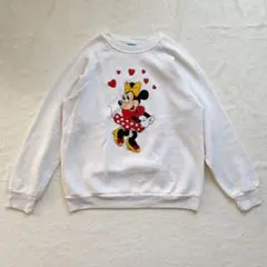 80s USA製 Disney ディズニー ミニーマウス スウェットヴィンテージ