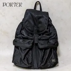 極美品 PORTER TANKER ポーター タンカー リュック ブラックのサムネイル