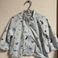 ウィンドブレーカー　ジャンパー　アウター　メッシュ　恐竜　夏　ヤシの木　男の子★