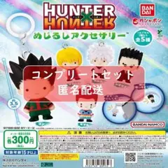 HUNTER×HUNTER めじるしアクセサリー　全5種セット　ガチャ
