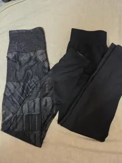 PUMA & GU SPORTS レギンスセット М+Lサイズ