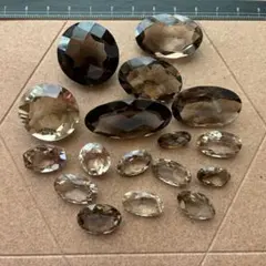 訳あり　スモーキークォーツ　ルース　約64g 商品番号SQZs_02