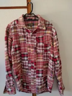 Eddie Bauer チェック柄 長袖シャツ M