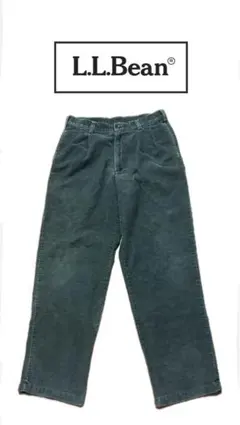 L.L.Bean コーデュロイパンツ　W33 L32 70s〜90s カーキ