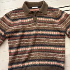 ニットポロ、ZARA